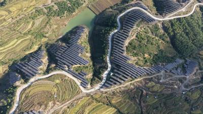 云南三折箐160MW光伏發電項目